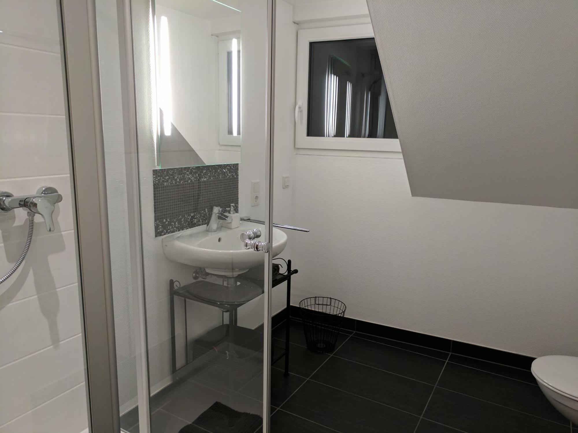 Ferienwohnung "Zum Klosterruinenblick" 크로프 외부 사진