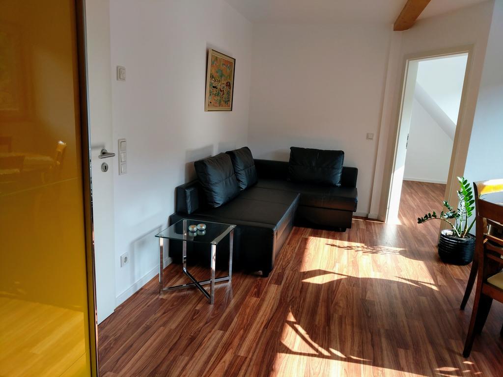 Ferienwohnung "Zum Klosterruinenblick" 크로프 외부 사진